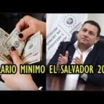 salario mínimo salvador 2025